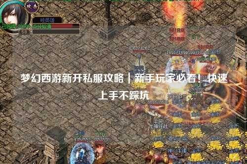 夢(mèng)幻西游新開(kāi)私服攻略｜新手玩家必看！快速上手不踩坑
